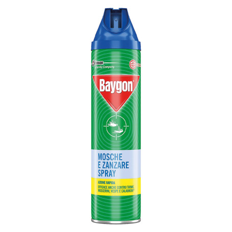 INSETTICIDA SPRAY  MOSCHE E ZANZARE  ml 400