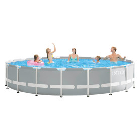 PISCINA CON TELAIO  LINEA PRISM FRAME  cm 427 x 107 - capacità 12706 lt