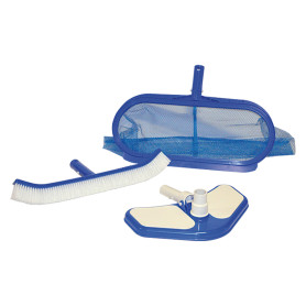 KIT PULIZIA PISCINA  DELUXE  art. 29057