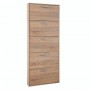 SCARPIERA 5 RIBALTE SINGOLE LINEA 'LAMIA' cm. 15 x 65 x h.164 - bianco