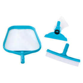 KIT PULIZIA PISCINA  DELUXE  3 pezzi