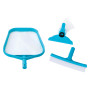 KIT PULIZIA PISCINA  DELUXE  3 pezzi