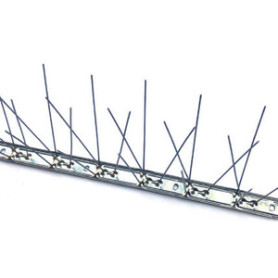 DISSUASORE P\VOLATILI BASE INOX 100CM 80 SPILLI AISI 201