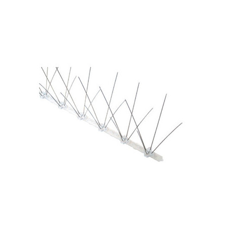 DISSUASORE P\VOLATILI BASE POLIC 50CM 40 SPILLI AISI 201