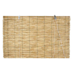 TAPPARELLA IN ARELLE BAMBU  CON CARRUCOLA cm 120 x 260
