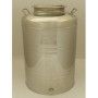 FUSTO OLIO ACCIAIO INOX 441  50 L AGGRAFFATO