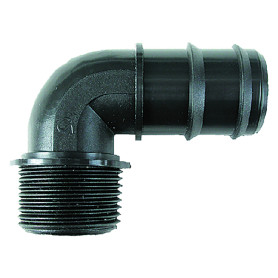 RACCORDO A 90 CON FILETTO MASCHIO M 20 x 1/2