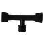TEE A 90 CON FILETTO MASCHIO  diametro  16 x 1/2 x 16