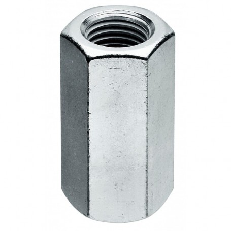 MANICOTTO ESAG. LUNGO ACC.ZINC. MA10 X MM.40