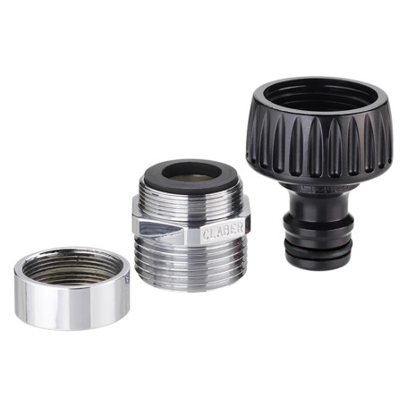 ATTACCO A RUBINETTO  METAL  Art. 8597 - 3/4 blister