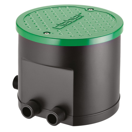 POZZETTO CIRCOLARE CON PROGRAMMATORE  HYDRO 4  Art. 90829 -  diametro  20 / h.15