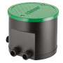 POZZETTO CIRCOLARE CON PROGRAMMATORE  HYDRO 4  Art. 90829 -  diametro  20 / h.15