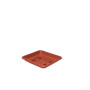 SOTTOVASO QUADRO LAURUS 45CM TERRACOTTA