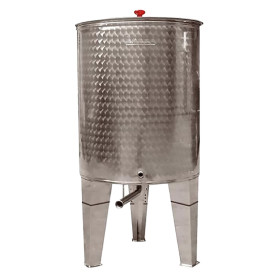 BOTTE PER ALIMENTI FONDO CONICO  CORDIVARI  LT 500 -  diametro  72
