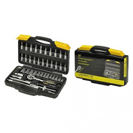 SET CHIAVI A BUSSOLA ART. 1442 46 pezzi - 1/4'