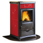 STUFA A LEGNA  ROSSELLA PLUS  8 kW - colore pietra naturale