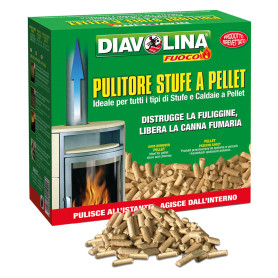DIAVOLINA  PELLET - SPAZZACAMINO  art. 15020