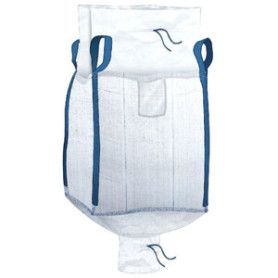 SACCO BIG BAG A CARAMELLA C\VALVOLA DI SCARICO