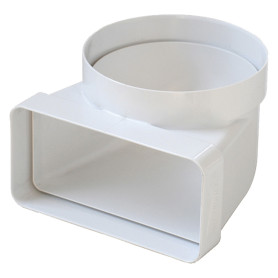 CURVA PER AERAZIONE CANALIZZATA  diametro  mm. 100 - mm.120x60