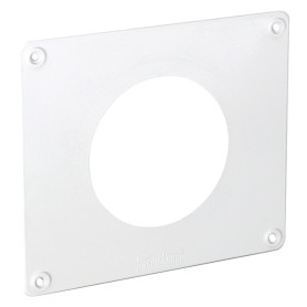 COPRIFORO PER TUBI AERAZIONE mm.190x160 - foro  diametro  mm. 100/125