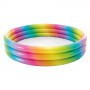 PISCINA GONFIABILE 'ARCOBALENO'  diametro  cm 168 x h 40 - 581 litri