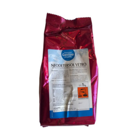 DETERGENTE P\RECIPIENTI IN VETRO NEODETERSOL 1 KG