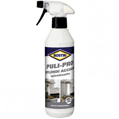 BOSTIK PULI-PRO SPLENDI ACCIAIO 500 ML.