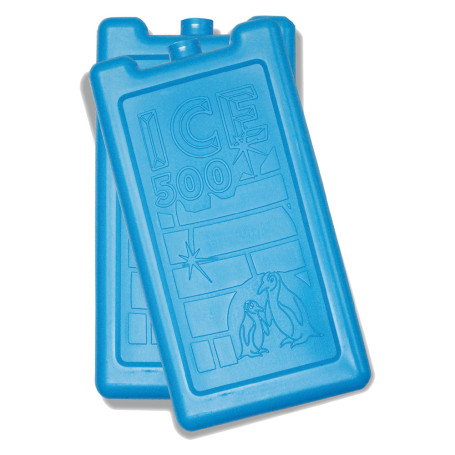 MATTONELLA GHIACCIO PER CONTENITORI TERMICI  ICE 5 2 pezzi x 500 gr. - cm 9