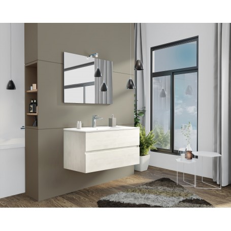 MOBILE BAGNO "NEW SPLASH" CM.105 ROVERE BIANC