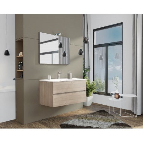 MOBILE BAGNO "NEW SPLASH" CM.105 ROVERE FUMO