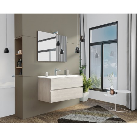MOBILE BAGNO "NEW SPLASH" CM.105 ROVERE GRIGI
