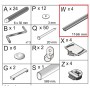 ZZ-GUIDA W X KIT ARMADIO 2ASC CM.120X50X200H