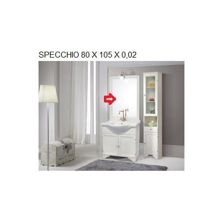 ZZ-SPECCHIO X MOBILE BAGNO "DUCHESSA" CM.85