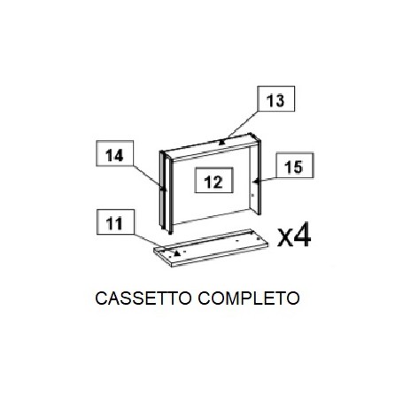 ZZ-CASSETTO COMPLETO X KIT BUFFET LUBLIN 4C+