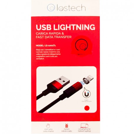 CAVO MLIGHTNING MAGNETICO CM.100 2.1A
