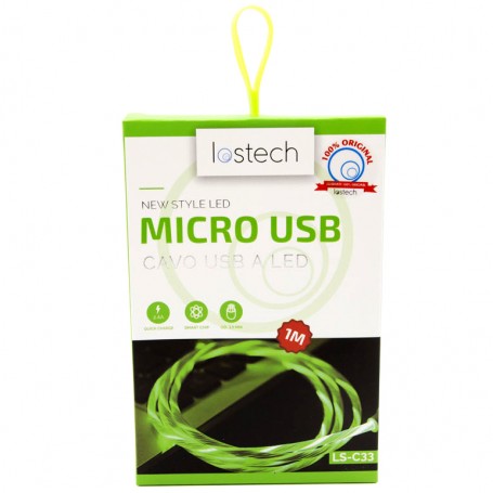 CAVO LED MICRO USB CARICA RAPIDA CM.100