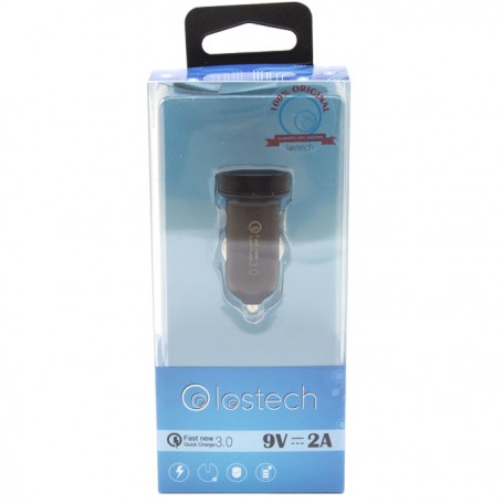 CARICATORE DA AUTO SINGOLA USB QUICK CHARGE 3