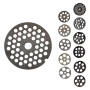PIASTRA PER TRITACARNE Per n.22 - 12 fori da 12 mm.