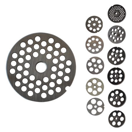 PIASTRA PER TRITACARNE Per n.22 - 6 fori da 20 mm.
