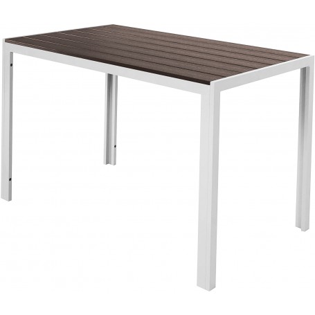 TAVOLO CM 158X79X74H OREGON BIANCO