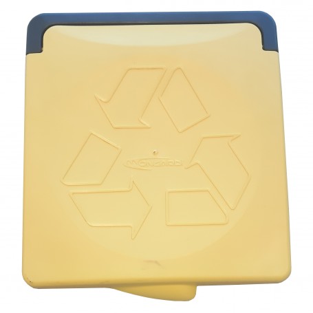 ZZ-COPERCHIO GIALLO CON FERMA BUSTA X PATTUM