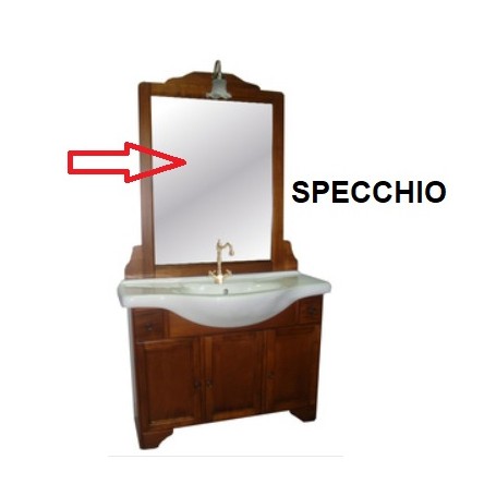 ZZ-SPECCHIO X MOBILE BAGNO ARTE POV."GRAZIA