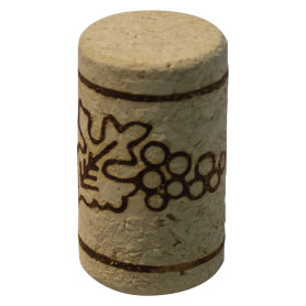TAPPO PER VINO SEMISINTETICO  TECNOCORK  mm 24 x 42 supercork cf. 100 pz