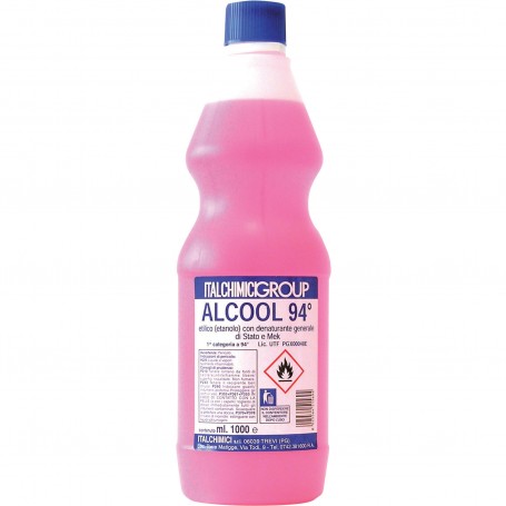 ALCOOL DENATURATO 94° CERTIFICATO LT. 1 (ITAL