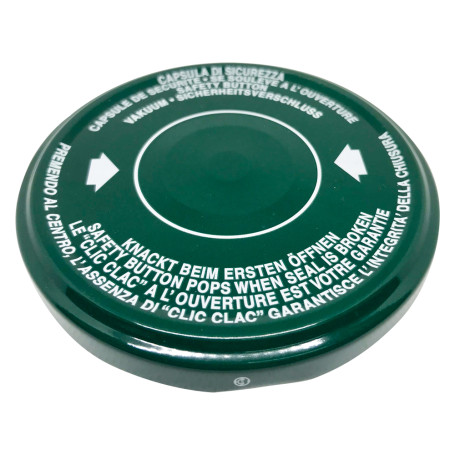 TAPPO PER VASO VETRO BOCCACCIO  CLIC CLAC   diametro  mm 63 - cf. 100