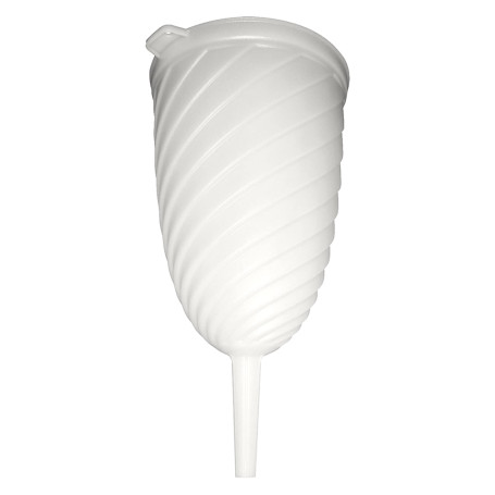 IMBUTO A VORTICE PER FILTRI CARTA h. 30 x  diametro  15