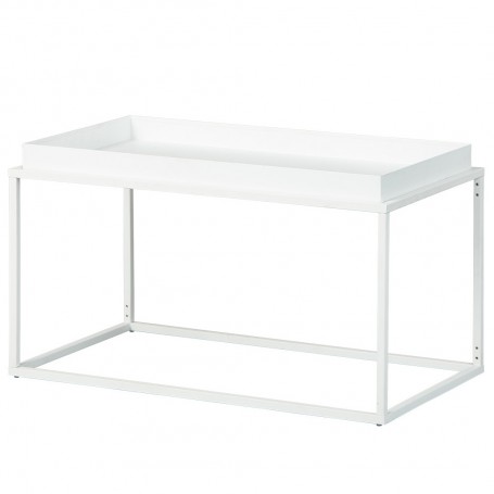 KIT TAVOLO METALLO 80X45X45 BIANCO