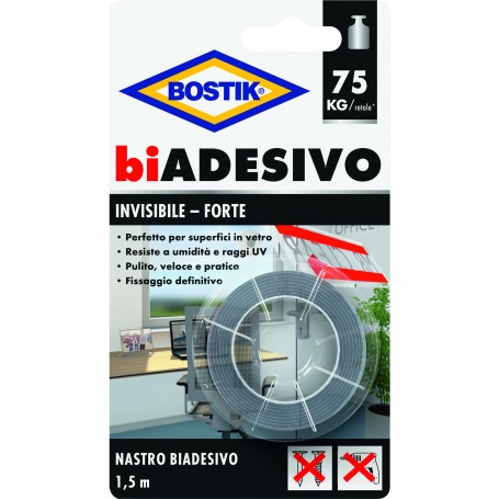 BOSTIK NASTRO BIADESIVO INVISIBILE M.1