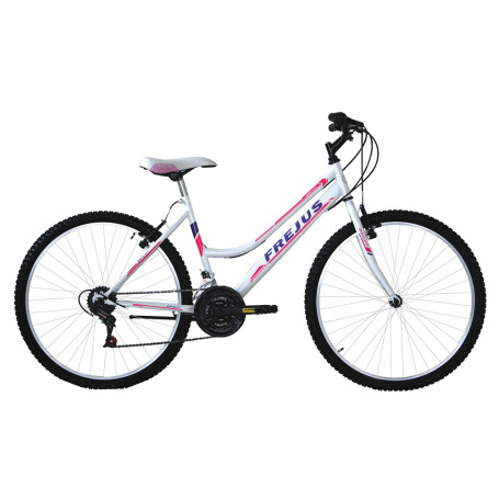 BICICLETTA DONNA  MTB  26 - colore bianco/fuxia