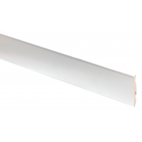 BATTISCOPA BIANCO MDF CM 240X8